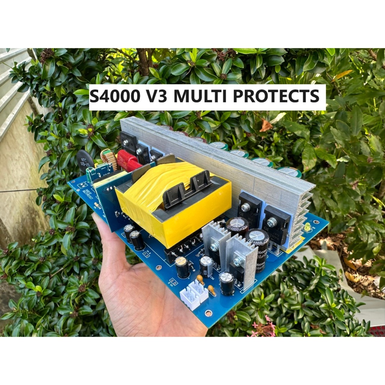 Nguồn Xung Công Suất Lớn thay thế cho main đẩy S4000 MULTI PROTECT